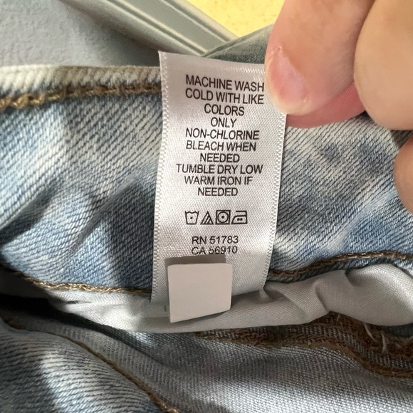 New NWT Maurice’s vintage jeggings Jeans L large R regular high rise distressed - Picture 10 of 13